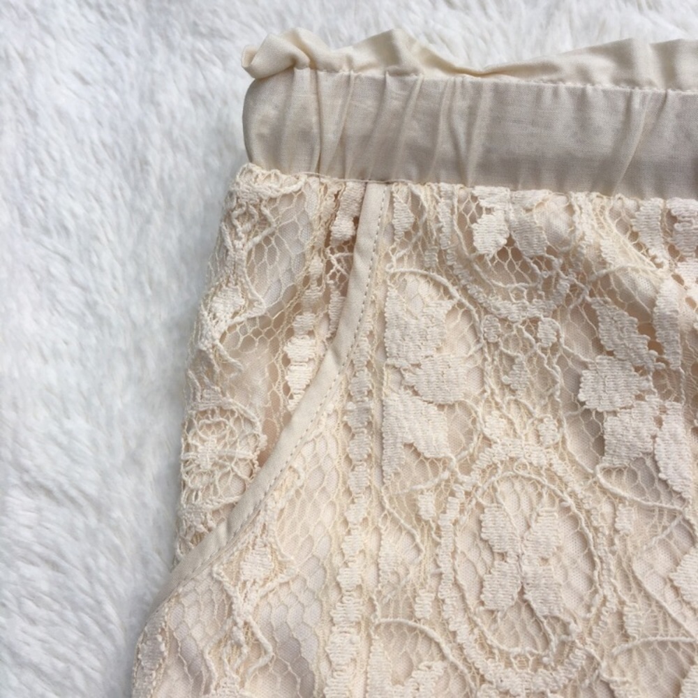 Rewind Lace Soft Shorts NWT